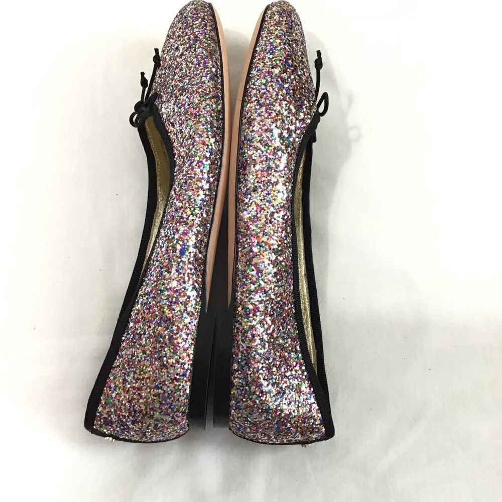 kate spade Glitter Honey Ballet Flat Shoes Size 8.5 - Picture 4 of 11
